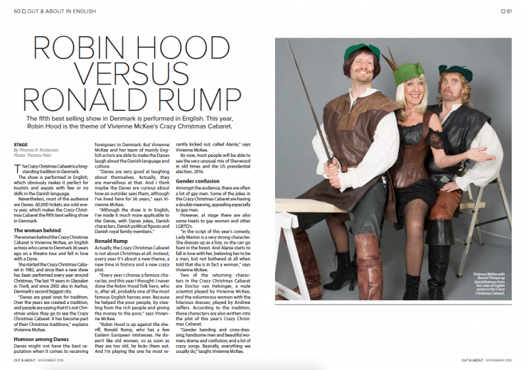 Robin Hood versus Ronald Rump